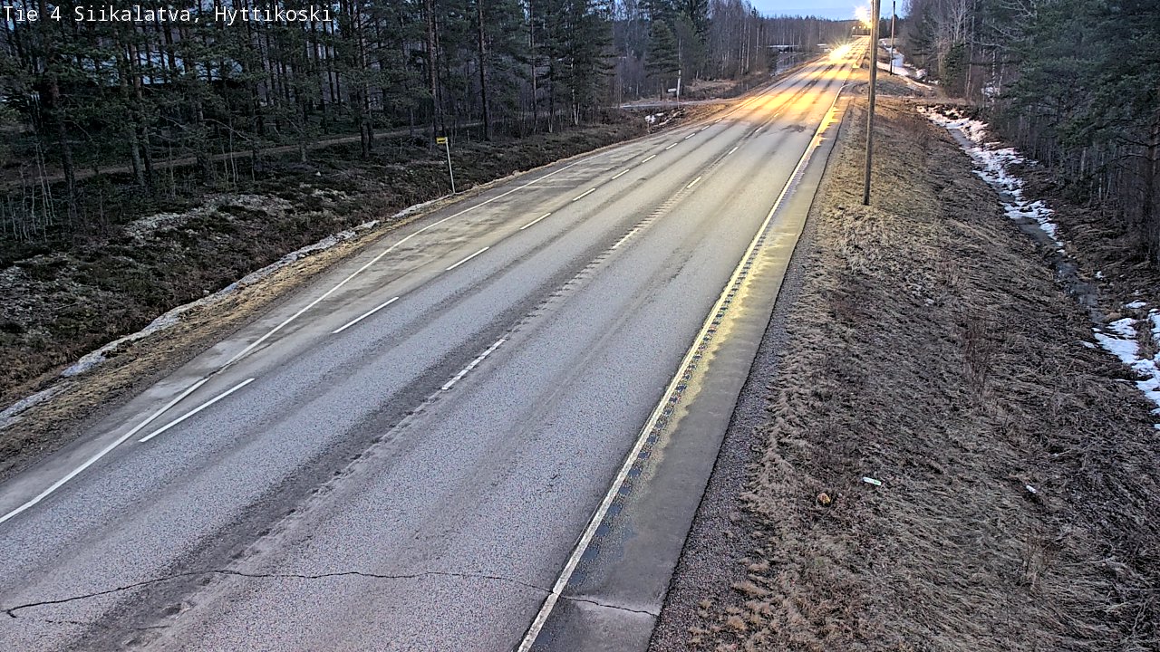 Kelikamerat Kuva Tie 4 Siikalatva, Hyttikoski, Siikalatva, Pohjois-Pohjanmaa