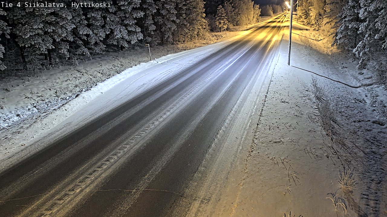 Weather Camera Image Road 4 Siikalatva, Hyttikoski, Siikalatva, Pohjois-Pohjanmaa
