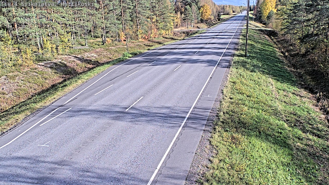 Weather Camera Image Road 4 Siikalatva, Hyttikoski, Siikalatva, Pohjois-Pohjanmaa