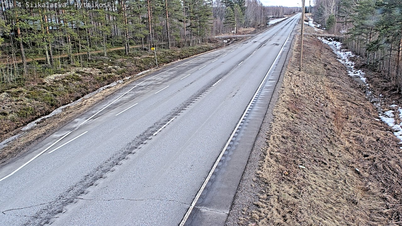 Kelikamerat Kuva Tie 4 Siikalatva, Hyttikoski, Siikalatva, Pohjois-Pohjanmaa