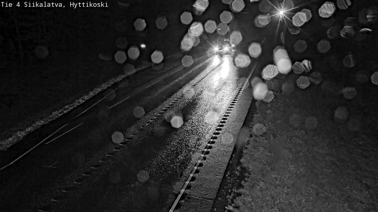Weather Camera Image Road 4 Siikalatva, Hyttikoski, Siikalatva, Pohjois-Pohjanmaa