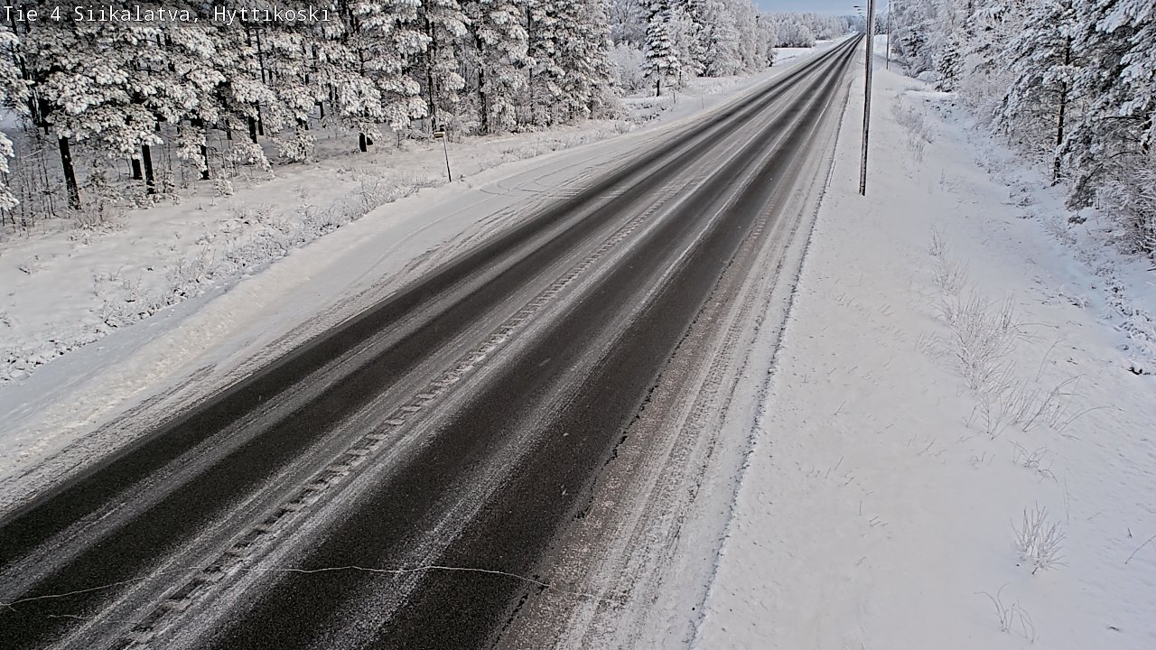 Weather Camera Image Road 4 Siikalatva, Hyttikoski, Siikalatva, Pohjois-Pohjanmaa