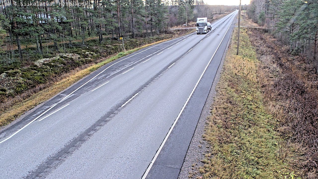 Kelikamerat Kuva Tie 4 Siikalatva, Hyttikoski, Siikalatva, Pohjois-Pohjanmaa