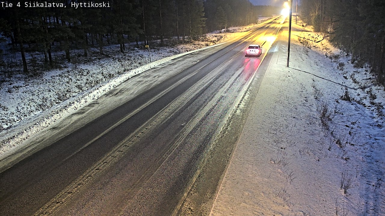 Weather Camera Image Road 4 Siikalatva, Hyttikoski, Siikalatva, Pohjois-Pohjanmaa