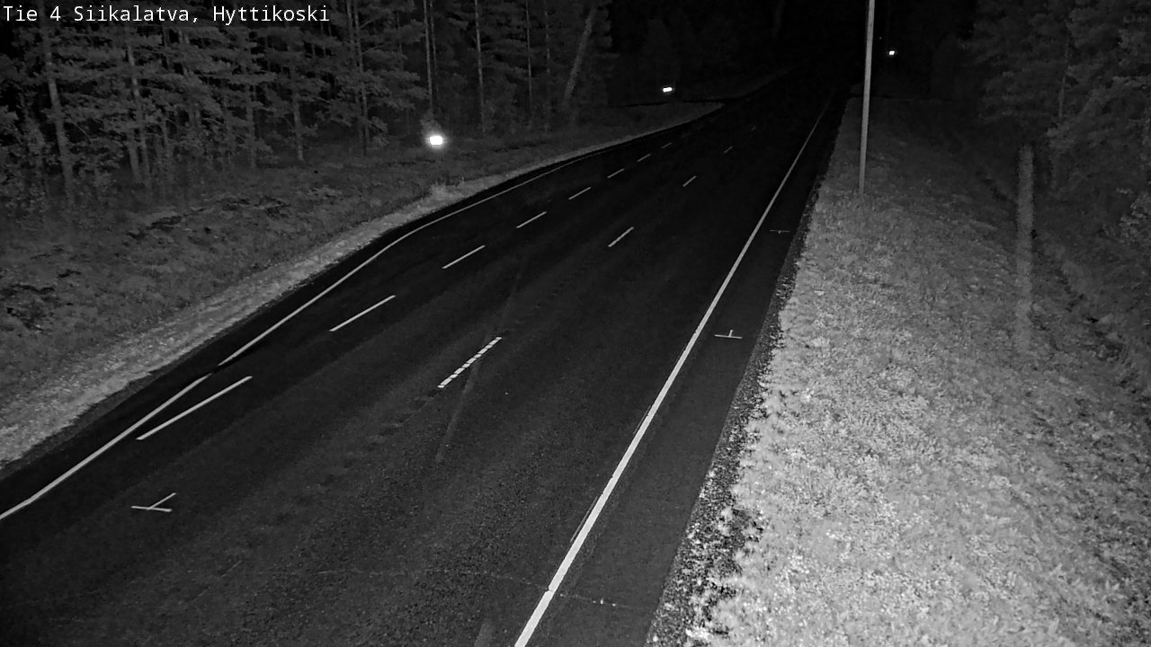 Weather Camera Image Road 4 Siikalatva, Hyttikoski, Siikalatva, Pohjois-Pohjanmaa