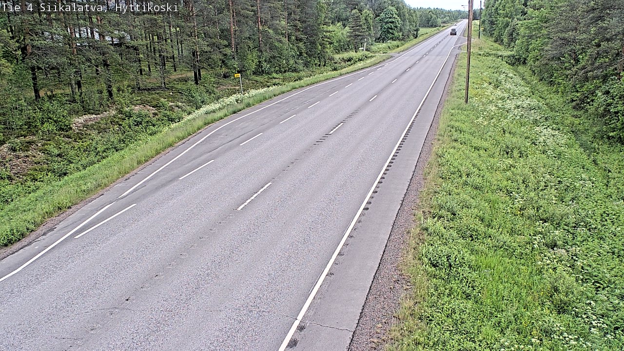 Weather Camera Image Road 4 Siikalatva, Hyttikoski, Siikalatva, Pohjois-Pohjanmaa