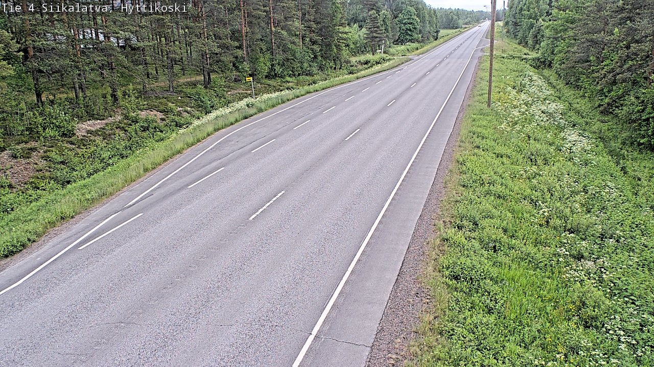 Kelikamerat Kuva Tie 4 Siikalatva, Hyttikoski, Siikalatva, Pohjois-Pohjanmaa
