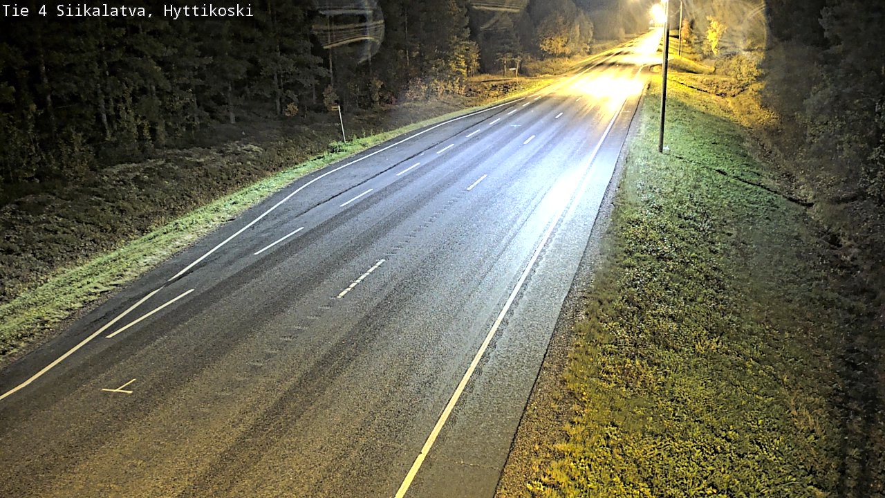 Weather Camera Image Road 4 Siikalatva, Hyttikoski, Siikalatva, Pohjois-Pohjanmaa
