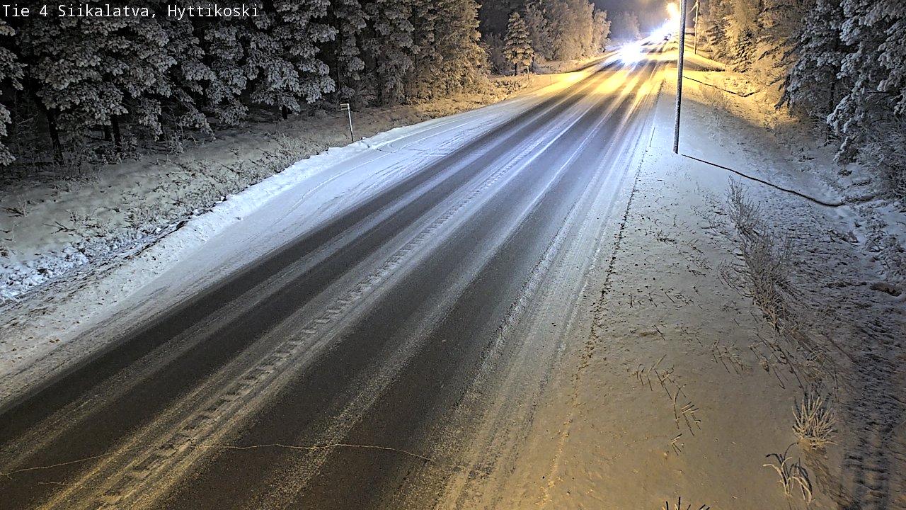 Weather Camera Image Road 4 Siikalatva, Hyttikoski, Siikalatva, Pohjois-Pohjanmaa
