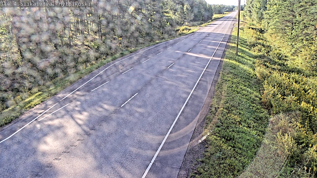 Weather Camera Image Väg 4 Siikalatva, Hyttikoski, Siikalatva, Pohjois-Pohjanmaa