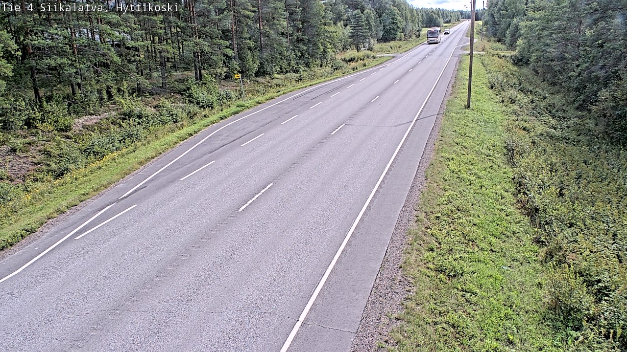 Weather Camera Image Road 4 Siikalatva, Hyttikoski, Siikalatva, Pohjois-Pohjanmaa