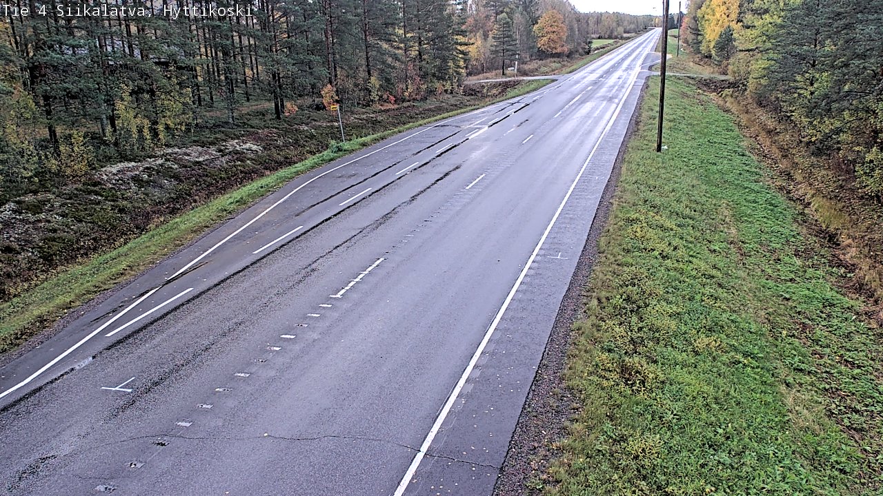 Weather Camera Image Road 4 Siikalatva, Hyttikoski, Siikalatva, Pohjois-Pohjanmaa