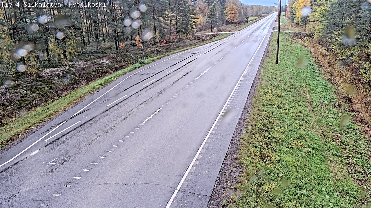 Weather Camera Image Road 4 Siikalatva, Hyttikoski, Siikalatva, Pohjois-Pohjanmaa