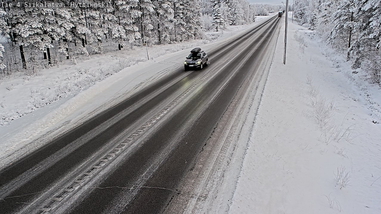 Weather Camera Image Road 4 Siikalatva, Hyttikoski, Siikalatva, Pohjois-Pohjanmaa