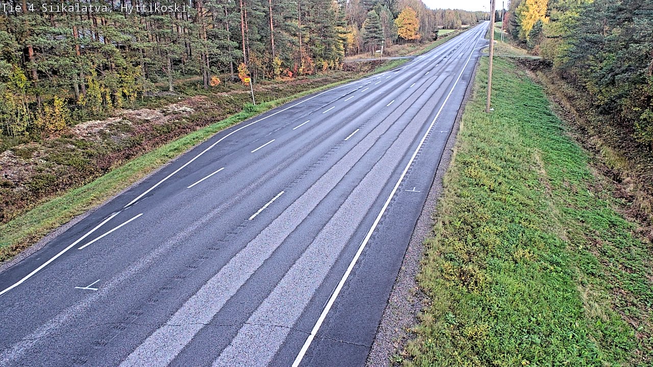 Weather Camera Image Road 4 Siikalatva, Hyttikoski, Siikalatva, Pohjois-Pohjanmaa