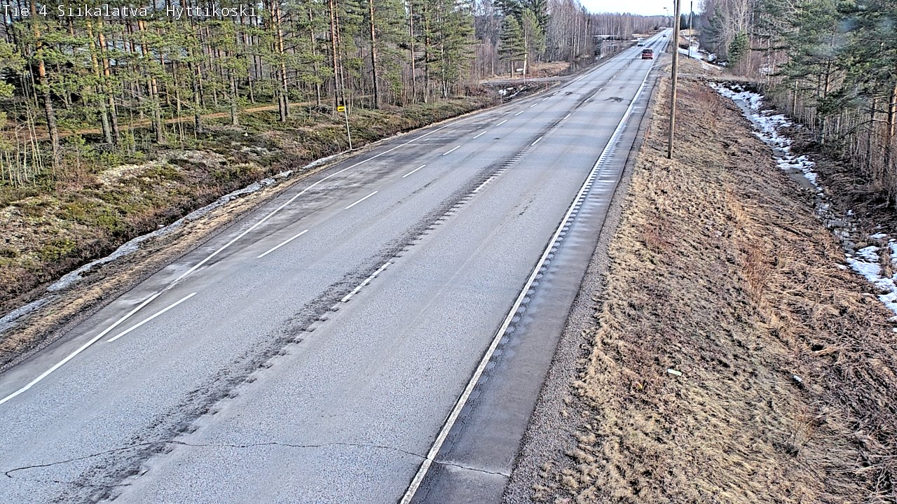 Kelikamerat Kuva Tie 4 Siikalatva, Hyttikoski, Siikalatva, Pohjois-Pohjanmaa