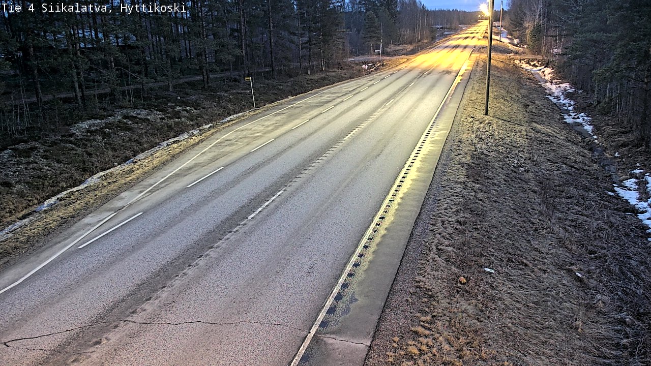 Kelikamerat Kuva Tie 4 Siikalatva, Hyttikoski, Siikalatva, Pohjois-Pohjanmaa
