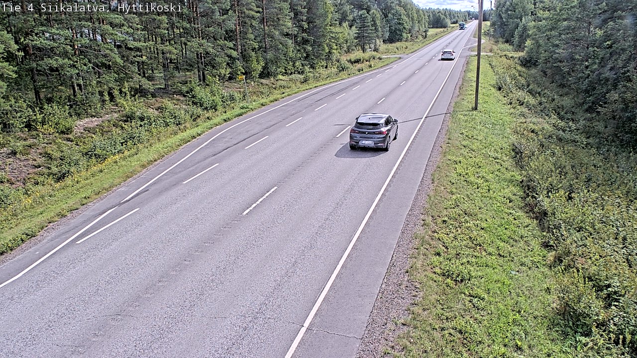 Weather Camera Image Road 4 Siikalatva, Hyttikoski, Siikalatva, Pohjois-Pohjanmaa