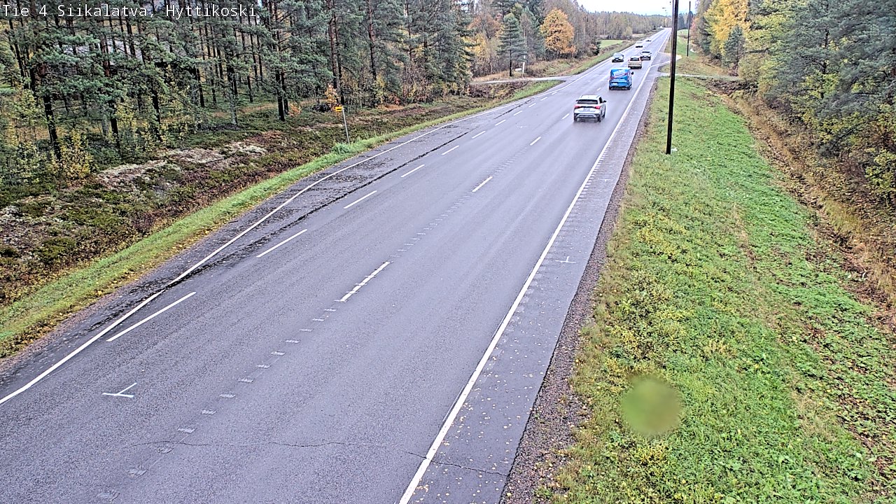 Weather Camera Image Road 4 Siikalatva, Hyttikoski, Siikalatva, Pohjois-Pohjanmaa