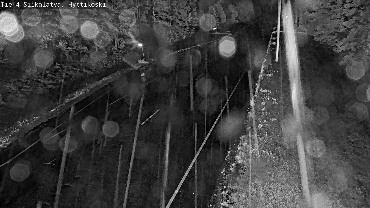 Weather Camera Image Road 4 Siikalatva, Hyttikoski, Siikalatva, Pohjois-Pohjanmaa