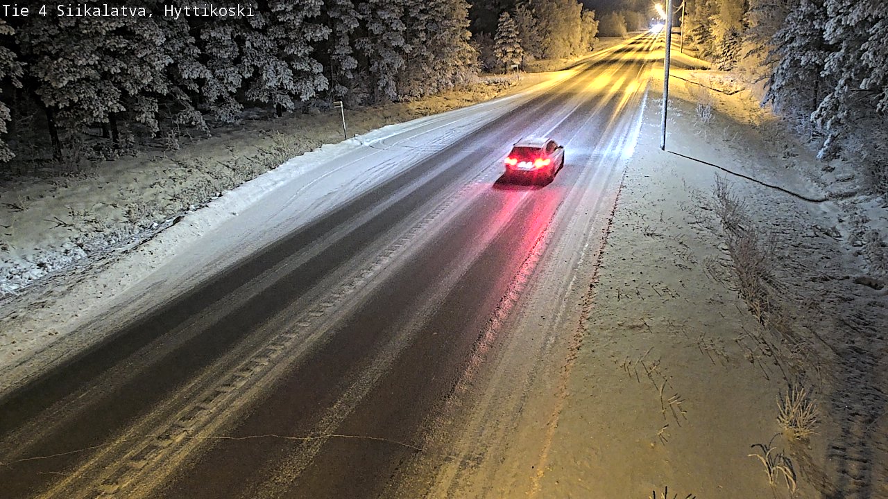 Weather Camera Image Road 4 Siikalatva, Hyttikoski, Siikalatva, Pohjois-Pohjanmaa