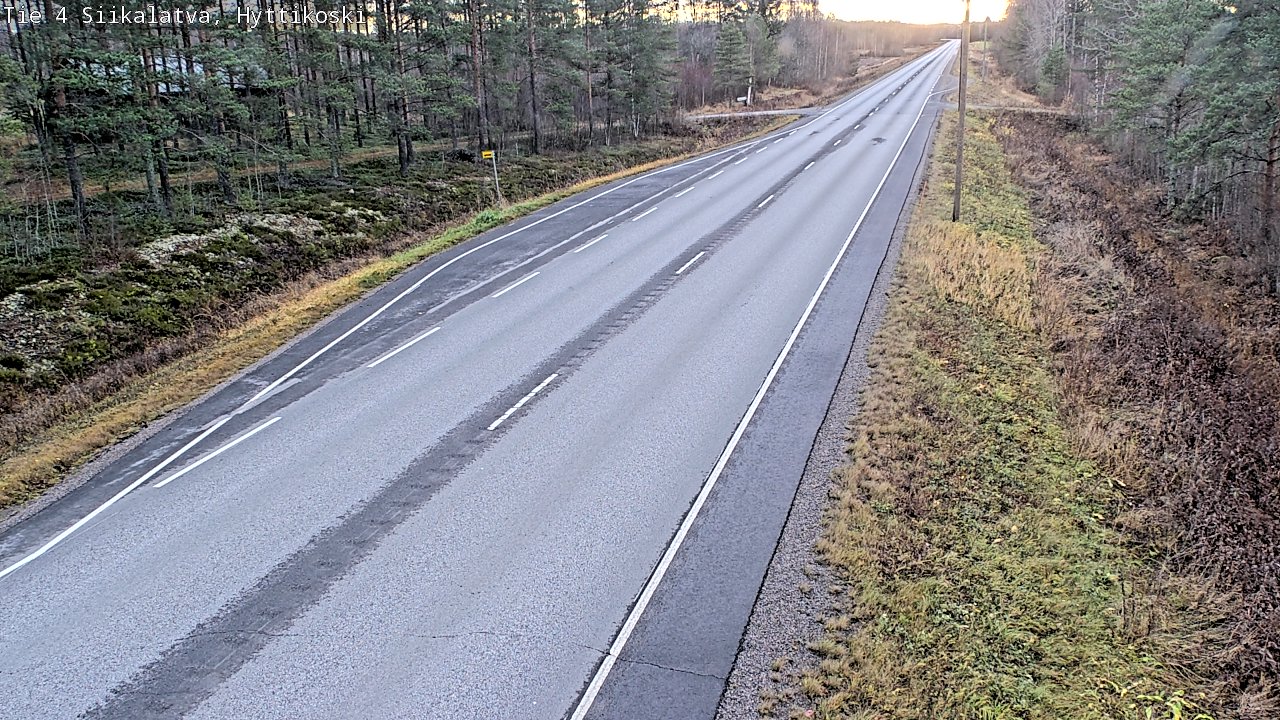 Kelikamerat Kuva Tie 4 Siikalatva, Hyttikoski, Siikalatva, Pohjois-Pohjanmaa