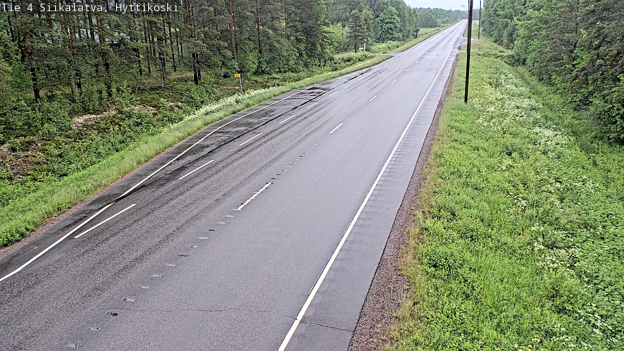 Kelikamerat Kuva Tie 4 Siikalatva, Hyttikoski, Siikalatva, Pohjois-Pohjanmaa