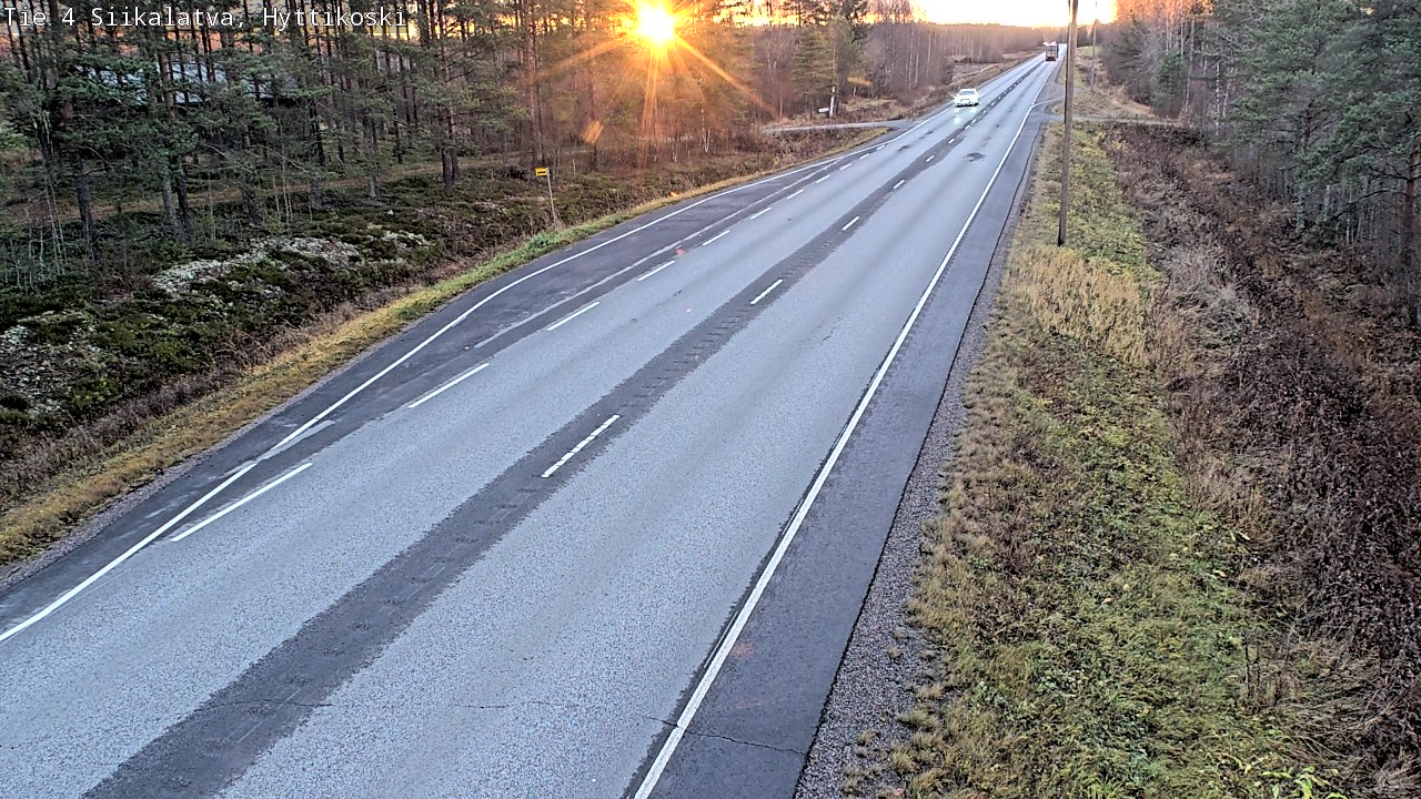 Kelikamerat Kuva Tie 4 Siikalatva, Hyttikoski, Siikalatva, Pohjois-Pohjanmaa