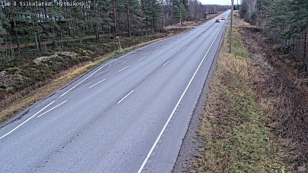 Kelikamerat Kuva Tie 4 Siikalatva, Hyttikoski, Siikalatva, Pohjois-Pohjanmaa