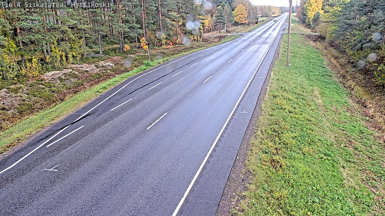 Weather Camera Image Road 4 Siikalatva, Hyttikoski, Siikalatva, Pohjois-Pohjanmaa