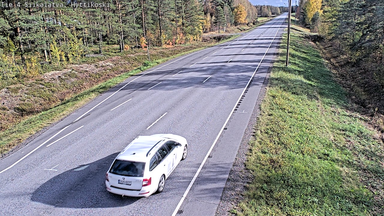 Weather Camera Image Road 4 Siikalatva, Hyttikoski, Siikalatva, Pohjois-Pohjanmaa