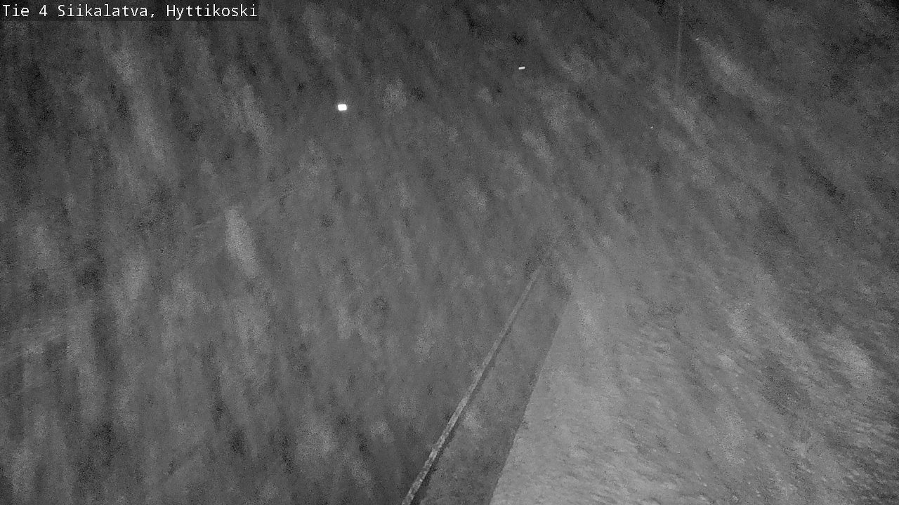 Weather Camera Image Väg 4 Siikalatva, Hyttikoski, Siikalatva, Pohjois-Pohjanmaa
