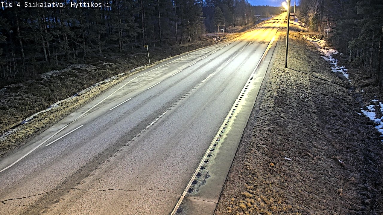 Kelikamerat Kuva Tie 4 Siikalatva, Hyttikoski, Siikalatva, Pohjois-Pohjanmaa