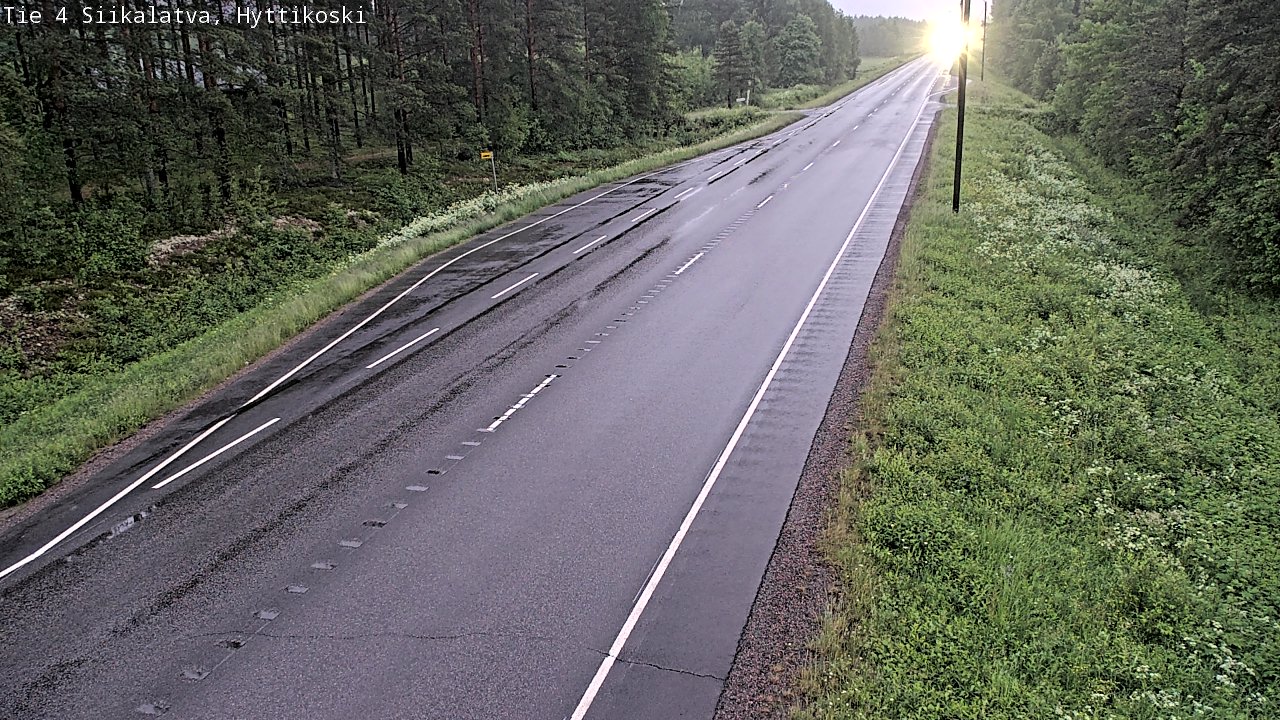 Kelikamerat Kuva Tie 4 Siikalatva, Hyttikoski, Siikalatva, Pohjois-Pohjanmaa
