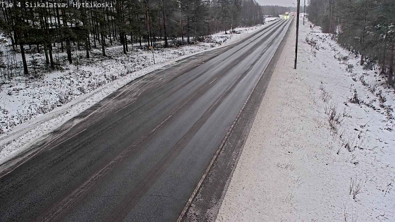 Weather Camera Image Road 4 Siikalatva, Hyttikoski, Siikalatva, Pohjois-Pohjanmaa