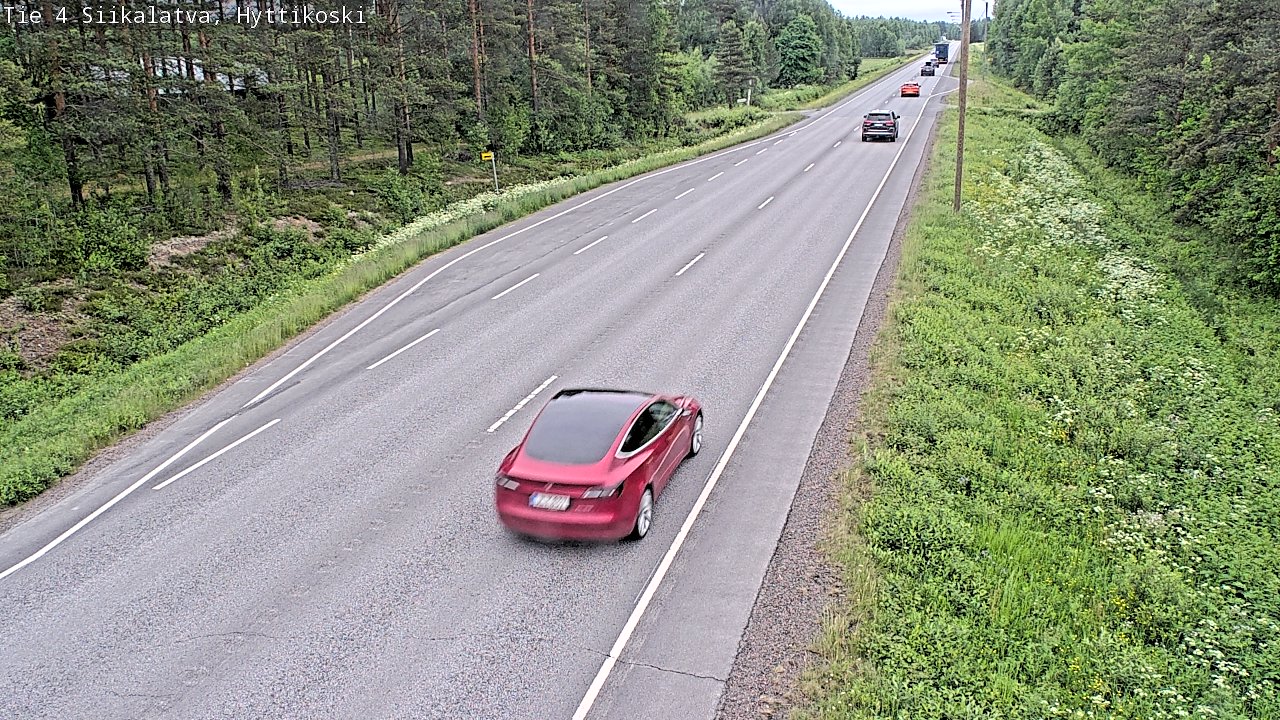 Kelikamerat Kuva Tie 4 Siikalatva, Hyttikoski, Siikalatva, Pohjois-Pohjanmaa