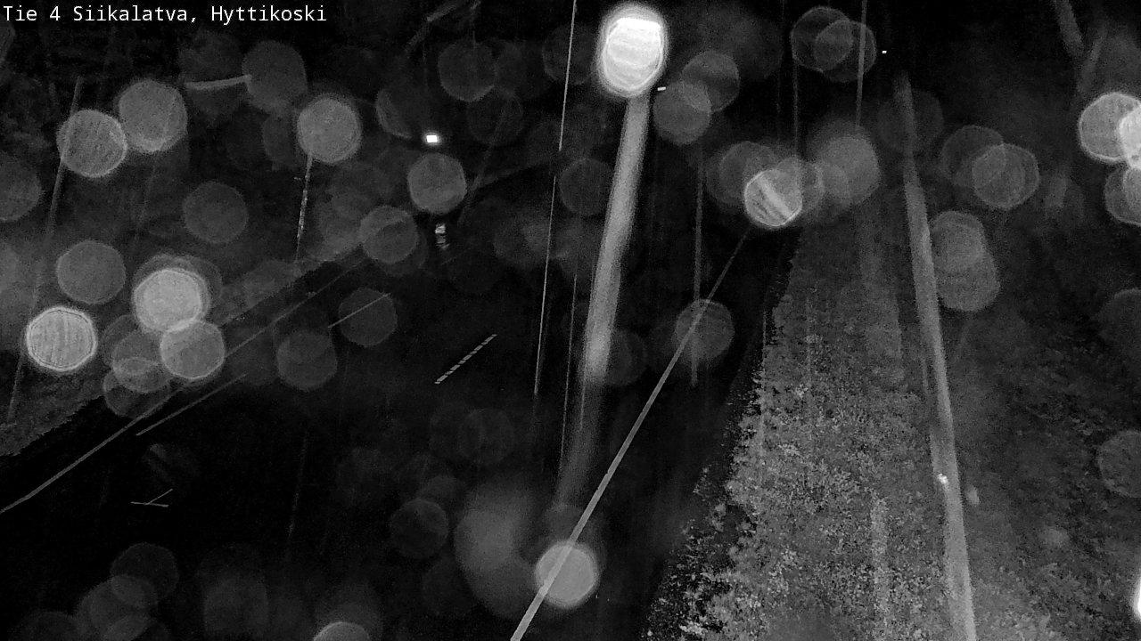 Weather Camera Image Road 4 Siikalatva, Hyttikoski, Siikalatva, Pohjois-Pohjanmaa