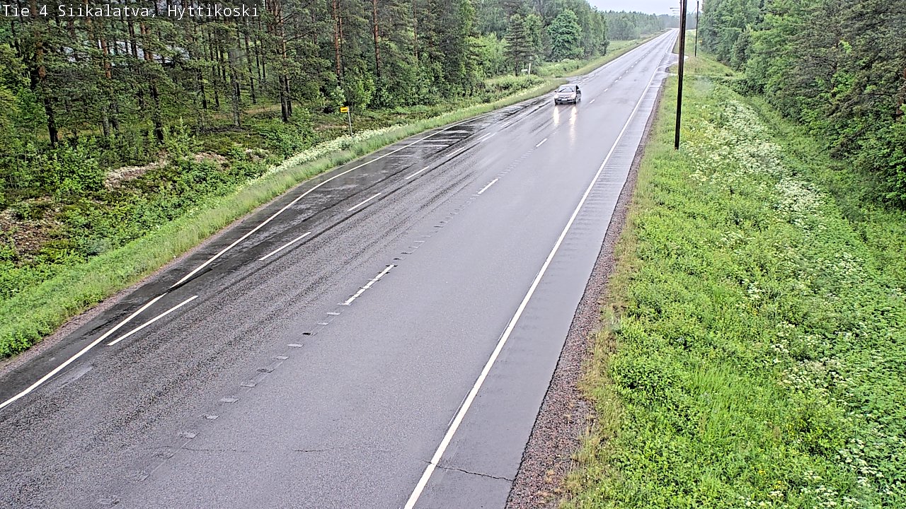 Kelikamerat Kuva Tie 4 Siikalatva, Hyttikoski, Siikalatva, Pohjois-Pohjanmaa