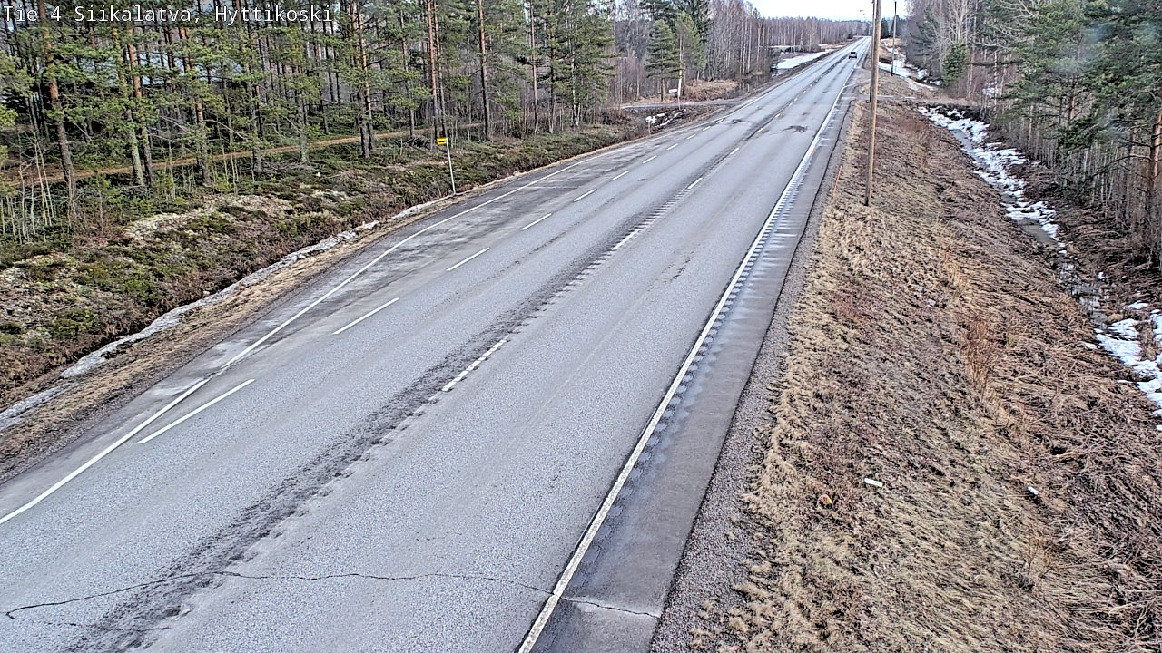 Kelikamerat Kuva Tie 4 Siikalatva, Hyttikoski, Siikalatva, Pohjois-Pohjanmaa