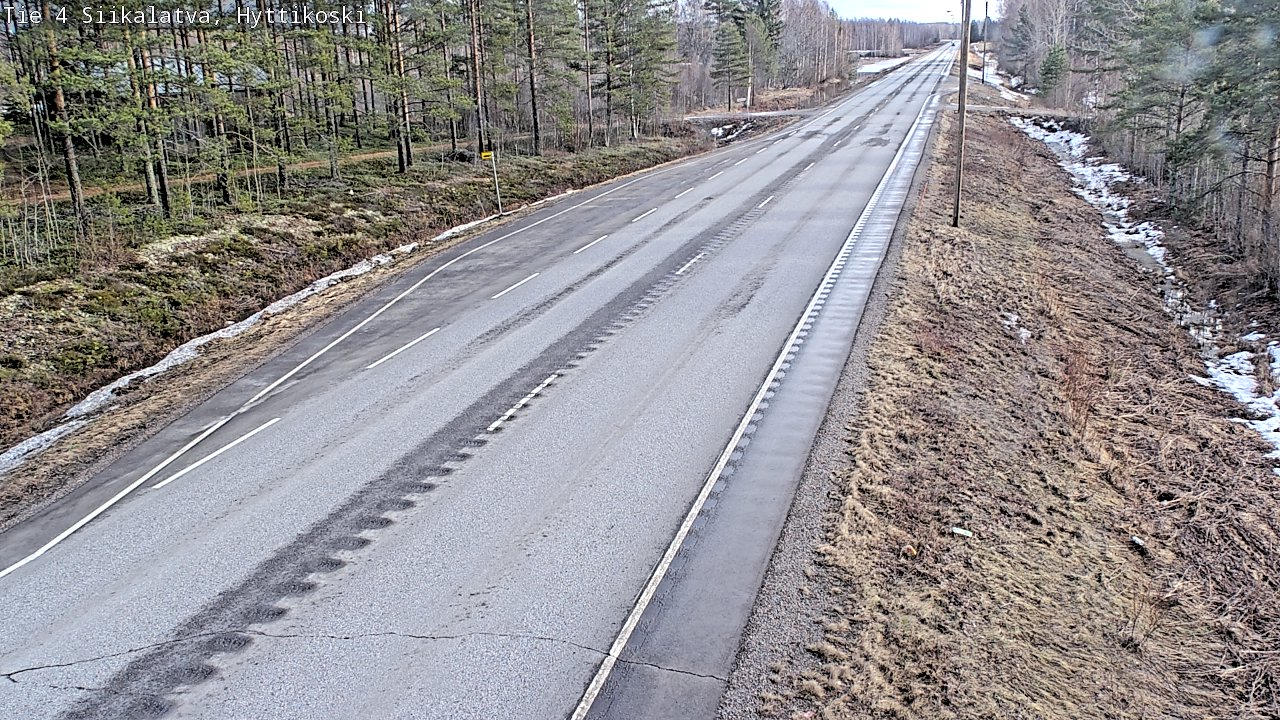 Kelikamerat Kuva Tie 4 Siikalatva, Hyttikoski, Siikalatva, Pohjois-Pohjanmaa