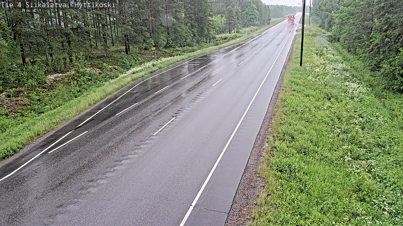 Kelikamerat Kuva Tie 4 Siikalatva, Hyttikoski, Siikalatva, Pohjois-Pohjanmaa