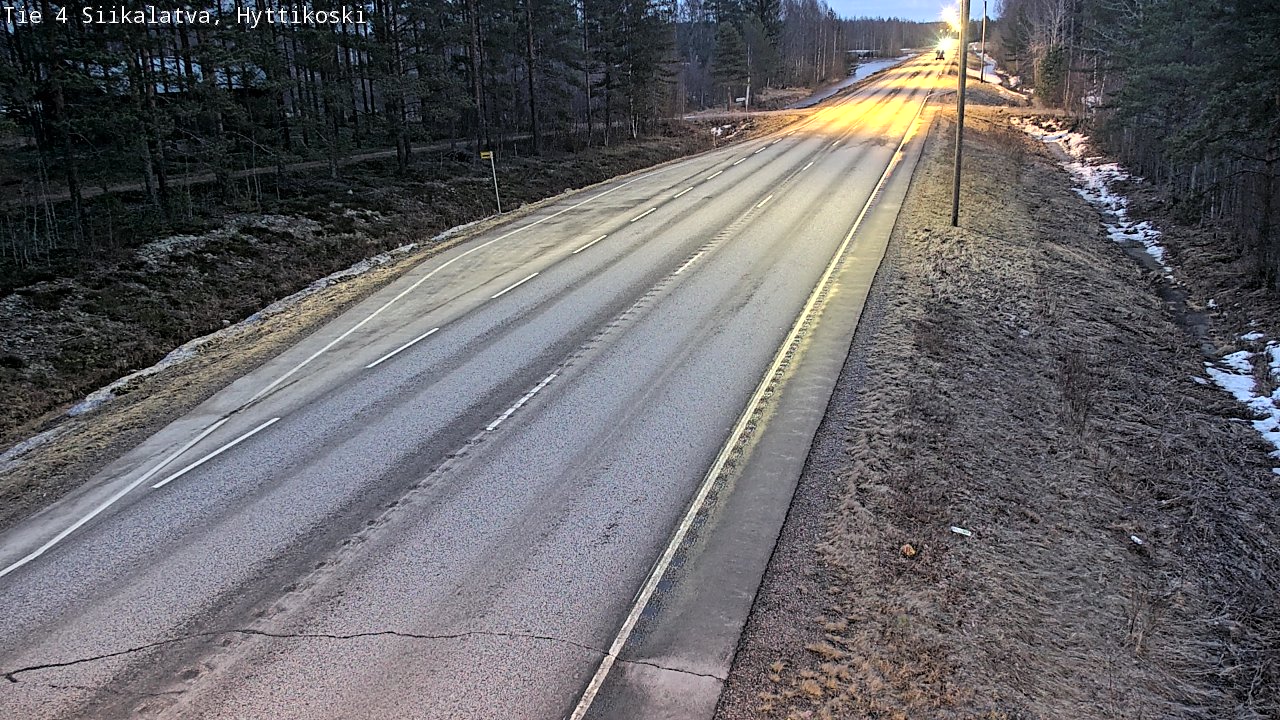 Kelikamerat Kuva Tie 4 Siikalatva, Hyttikoski, Siikalatva, Pohjois-Pohjanmaa