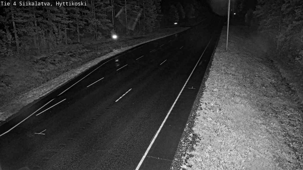 Weather Camera Image Road 4 Siikalatva, Hyttikoski, Siikalatva, Pohjois-Pohjanmaa