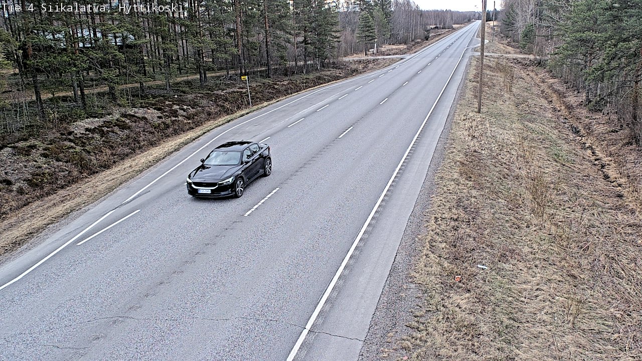 Weather Camera Image Road 4 Siikalatva, Hyttikoski, Siikalatva, Pohjois-Pohjanmaa