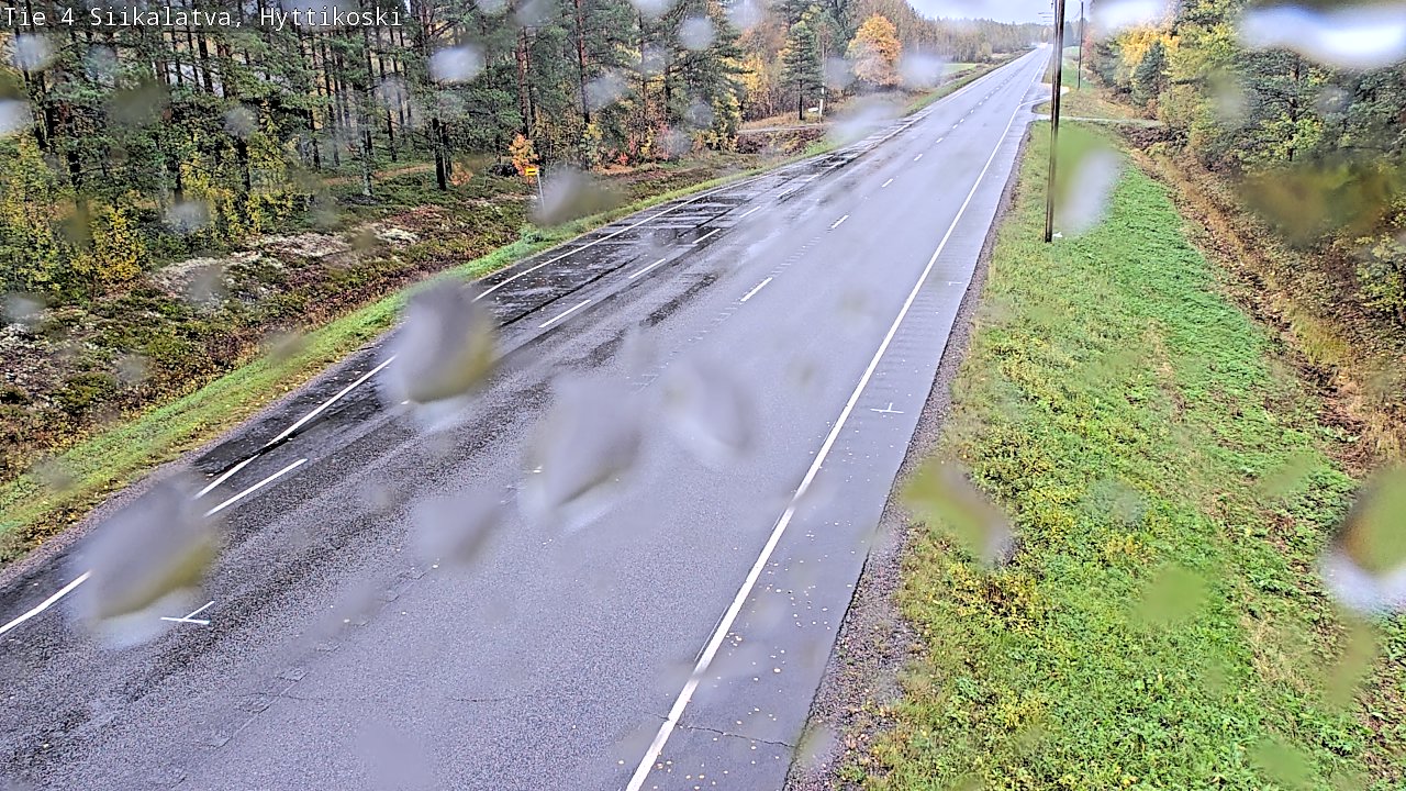 Weather Camera Image Road 4 Siikalatva, Hyttikoski, Siikalatva, Pohjois-Pohjanmaa