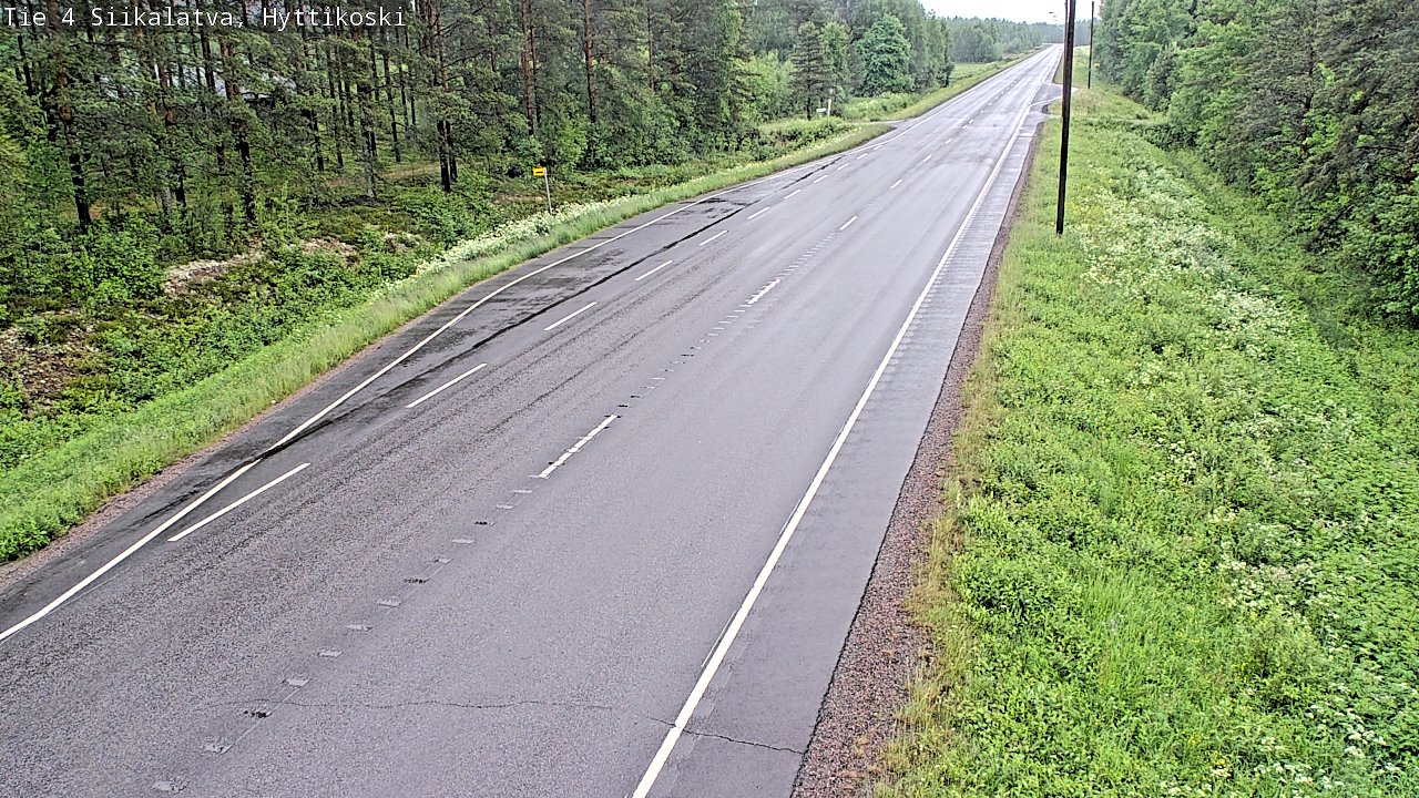 Kelikamerat Kuva Tie 4 Siikalatva, Hyttikoski, Siikalatva, Pohjois-Pohjanmaa