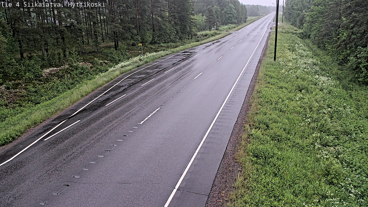Kelikamerat Kuva Tie 4 Siikalatva, Hyttikoski, Siikalatva, Pohjois-Pohjanmaa
