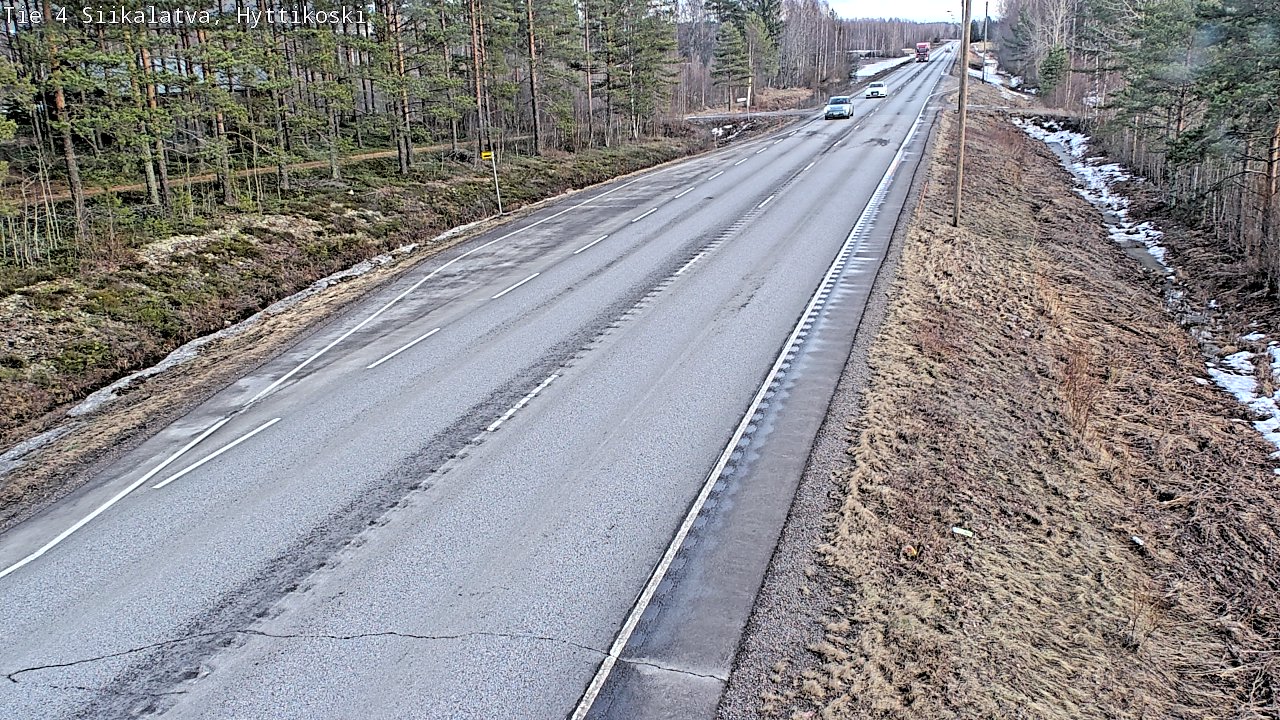 Kelikamerat Kuva Tie 4 Siikalatva, Hyttikoski, Siikalatva, Pohjois-Pohjanmaa