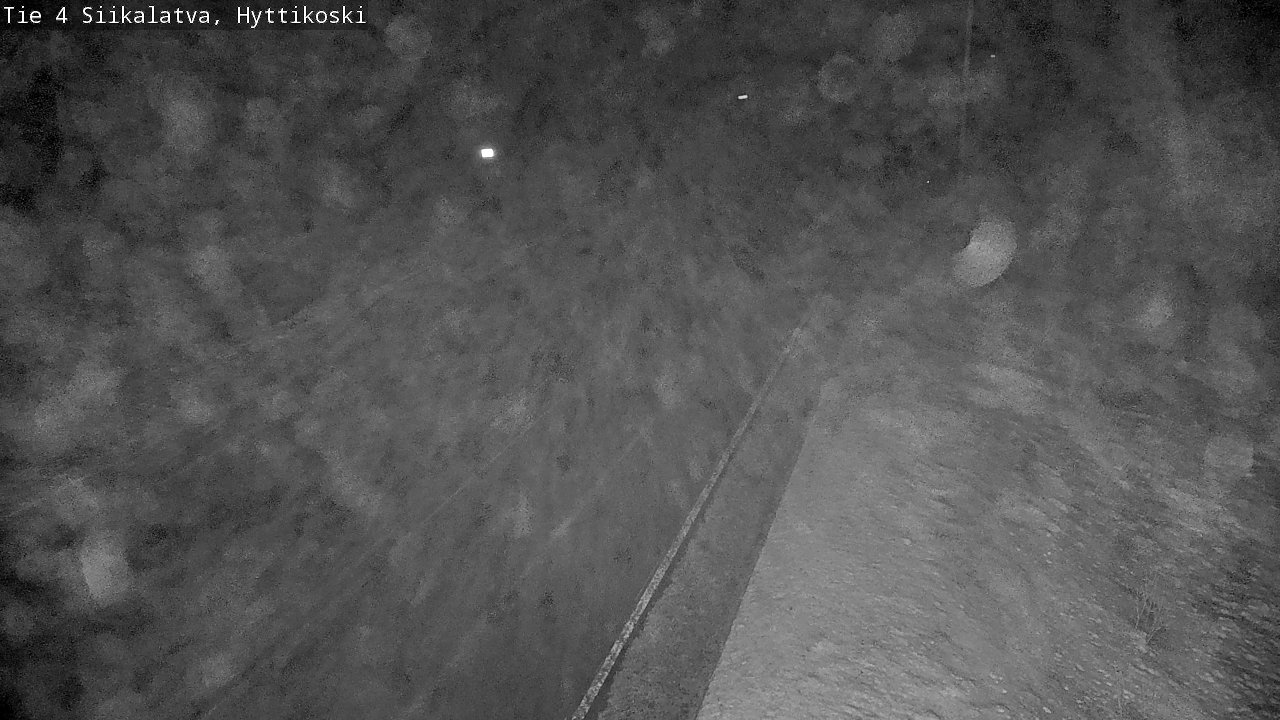Weather Camera Image Väg 4 Siikalatva, Hyttikoski, Siikalatva, Pohjois-Pohjanmaa