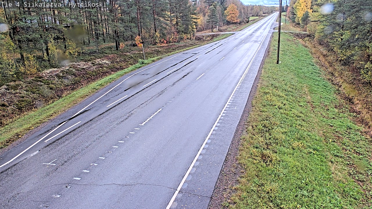 Weather Camera Image Road 4 Siikalatva, Hyttikoski, Siikalatva, Pohjois-Pohjanmaa